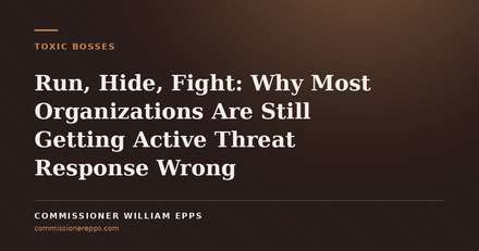 Run, Hide, Fight: Why Most Organizations Are Still Getting Active Threat Response&nbsp;Wrong