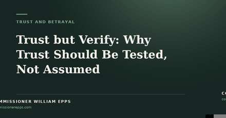 Trust but Verify: Why Trust Should Be Tested, Not&nbsp;Assumed