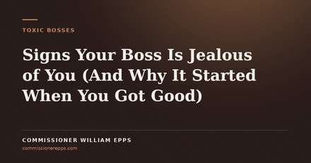 Signs Your Boss Is Jealous of You (And Why It Started When You Got&nbsp;Good)
