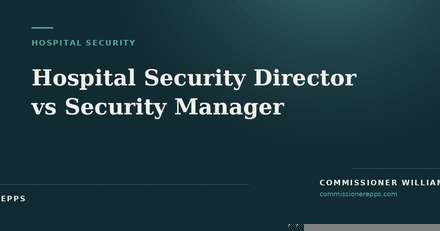 Hospital Security Director vs Security&nbsp;Manager